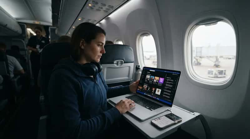 #16 - Everything Is Downloaded Before the Cabin Door Closes (Image Credits: Gemini)