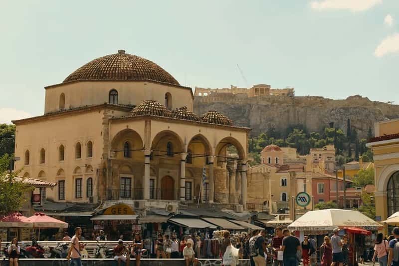 Athens around Monastiraki and Syntagma (Image Credits: Unsplash)