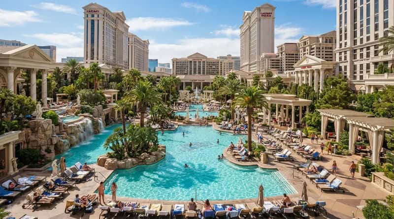 #14 - Caesars Palace: The Same Fee, Plus the Pool (Image Credits: Gemini)