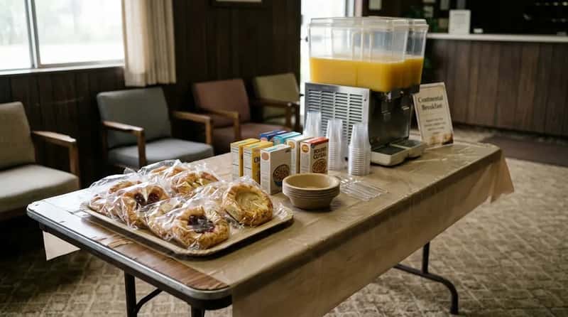 #21 - Motel Continental Breakfast Danishes Tasted Like Freedom (Image Credits: Gemini)