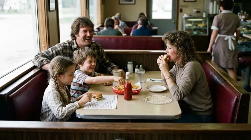 #6 - The Roadside Diner Booth Shot (Image Credits: Gemini)