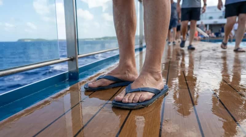 #7 - The Shoes That Turn a Sea Day Into an Injury Report (Image Credits: Gemini)