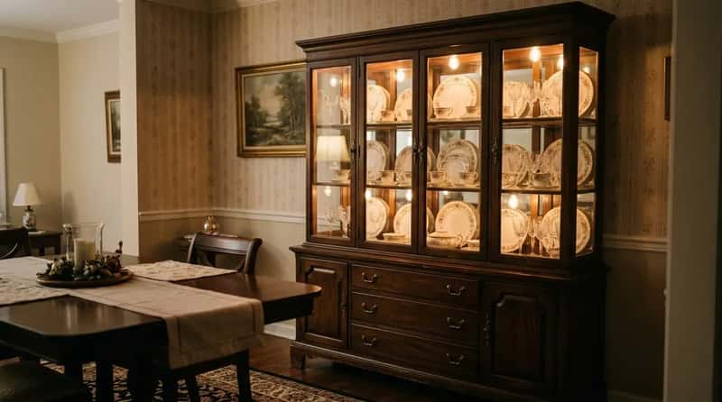 #21 - The China Cabinet With the Little Interior Light That Glowed Like a Reliquary (Image Credits: Gemini)