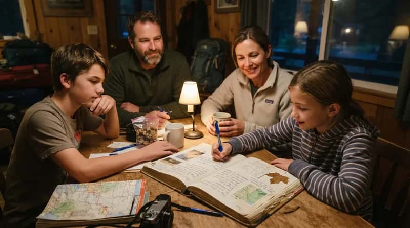 #5 - The Family Travel Journal Everyone Had to Sign (Image Credits: Gemini)
