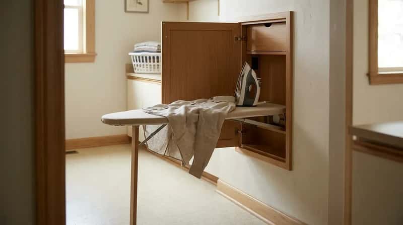 #16 - Fold-Down Ironing Boards (Image Credits: Gemini)
