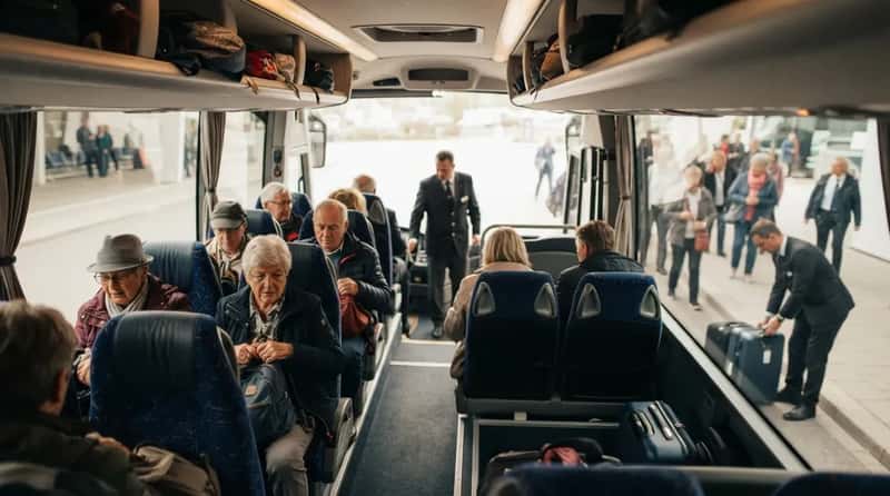 #15 - The Front Rows Fill Up Before the Luggage Bay Is Even Closed (Image Credits: Gemini)