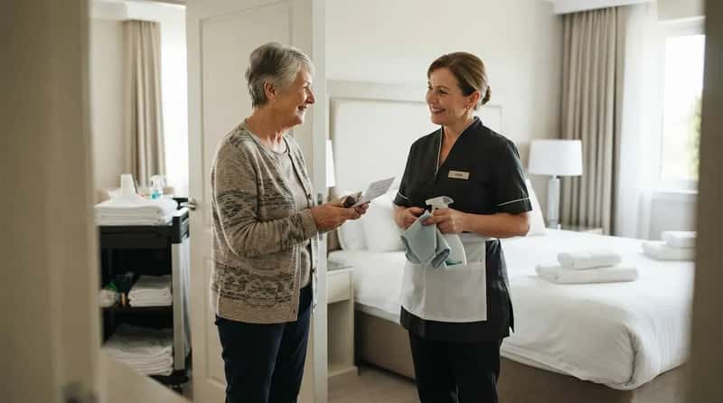 4. Treating Housekeeping Like a Person, Not Part of the Furniture (Image Credits: Gemini)
