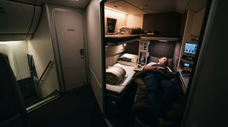#20 - Your Pilots Are Sometimes Asleep in a Hidden Room You'll Never See (Image Credits: Gemini)