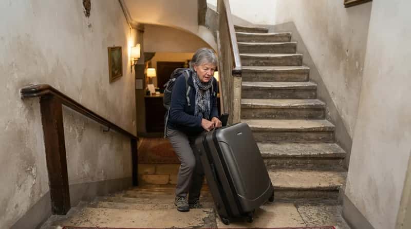 #10 - Who Actually Carries the Suitcase Up Those Stairs? (Image Credits: Gemini)