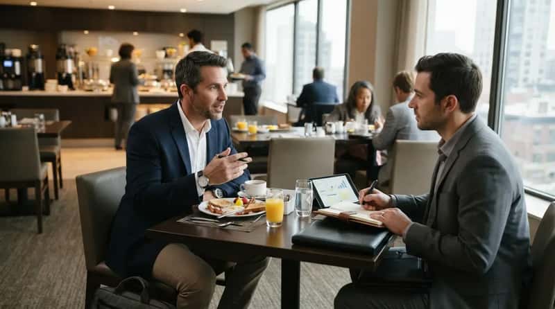 5. Turning the Buffet Into a 7:30 Meeting Room (Image Credits: Gemini)