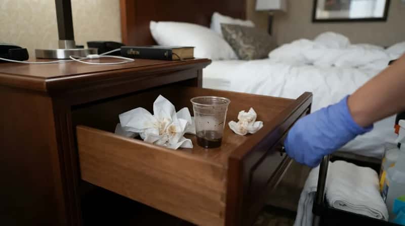 #10 - Hiding Used Tissues and Chew-Spit Cups in Random Secret Spots (Image Credits: Gemini)