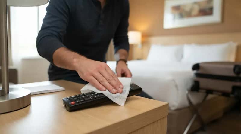 #6 - They Wipe Down the Remote and Light Switches First (Image Credits: Gemini)
