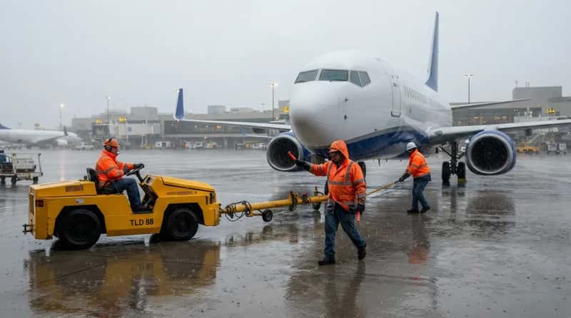 #4 - Weather Doesn't Need to Be Severe to Freeze the Ramp (Image Credits: Gemini)