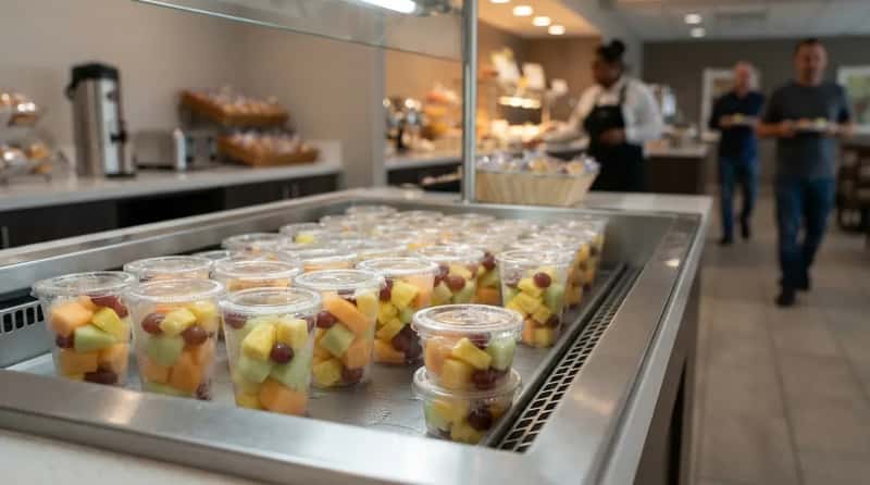 #12 - Fresh-Cut Fruit Chopped in the Kitchen That Morning (Image Credits: Gemini)