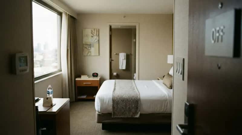 12. Lights Off, Towels Reused, Thermostat Untouched (Image Credits: Gemini)