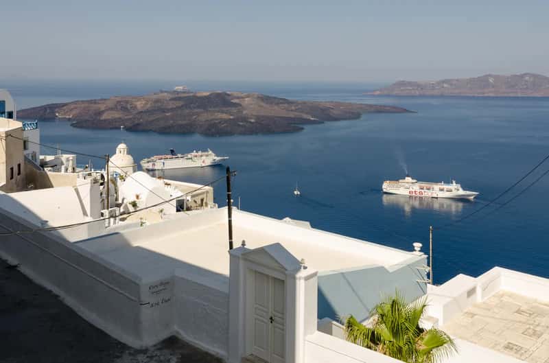 Santorini, Greece, and Naxos (By Norbert Nagel, CC BY-SA 3.0)