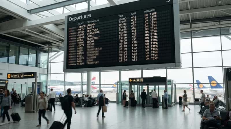 9. The Departures Board Rarely Flickers at the Last Minute (Image Credits: Gemini)