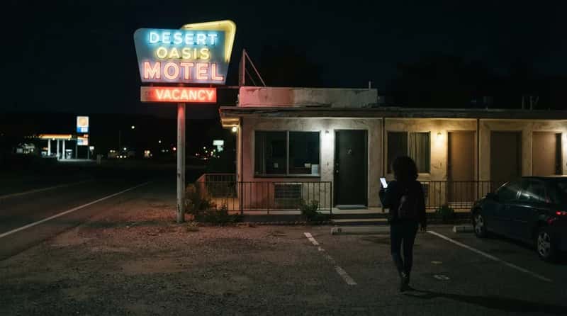 3. "Vacancy" Signs Get Ignored After Dark (Image Credits: Gemini)