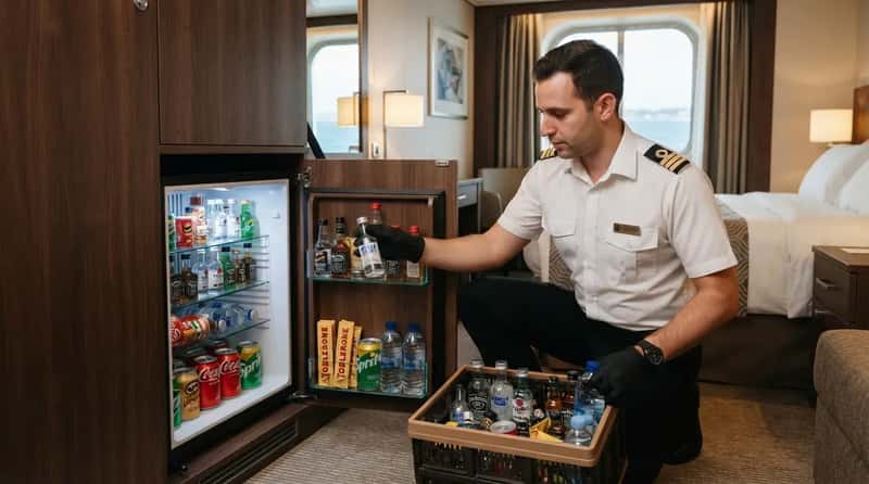 #18 - They Ask the Steward to Pull the Minibar on Day One (Image Credits: Gemini)