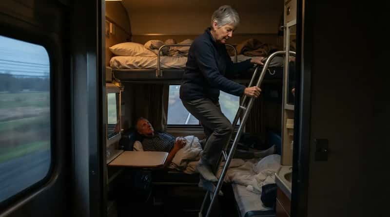 #9 - Booking a Roomette and Forgetting About the Ladder (Image Credits: Gemini)