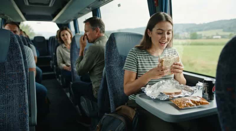11. They Bring the Loudest, Smelliest Snack on the Whole Bus (Image Credits: Gemini)