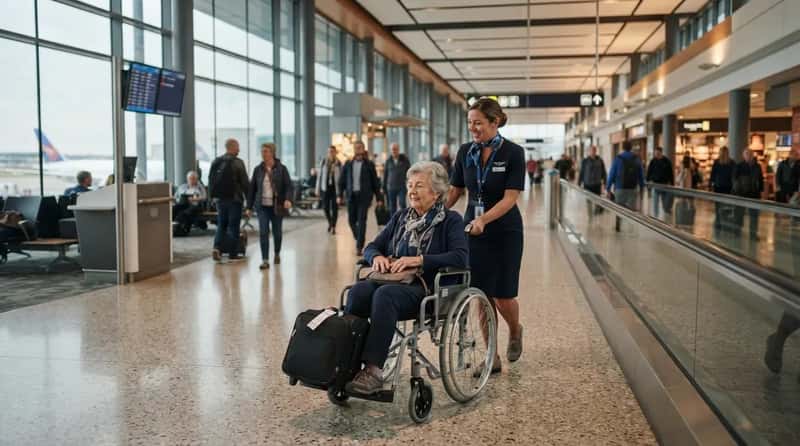 #11 - Free Wheelchair Help for Just the Long Terminal Stretch (Image Credits: Gemini)