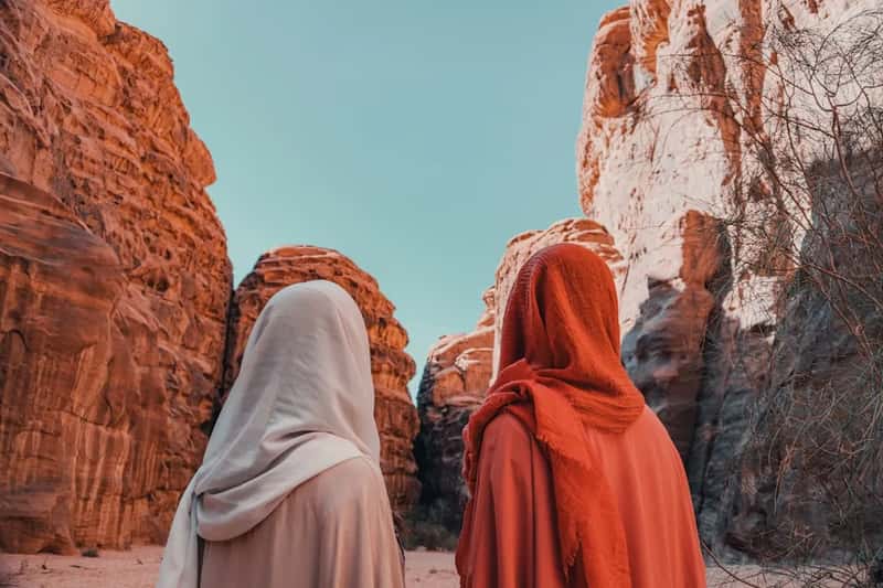 1. Male guardianship rules that decide when a woman can travel or work (Image Credits: Unsplash)