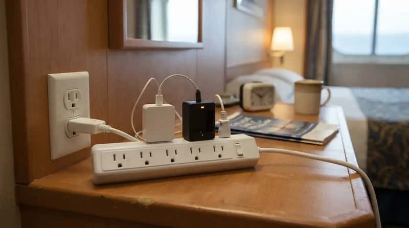 #11 - Pack a Power Strip With Zero Surge Protection (Image Credits: Gemini)
