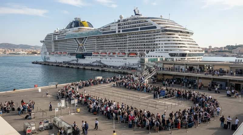 #7 - MSC World Europa: 22 Decks, 6,762 Guests, Two Separate Lines (Image Credits: Gemini)