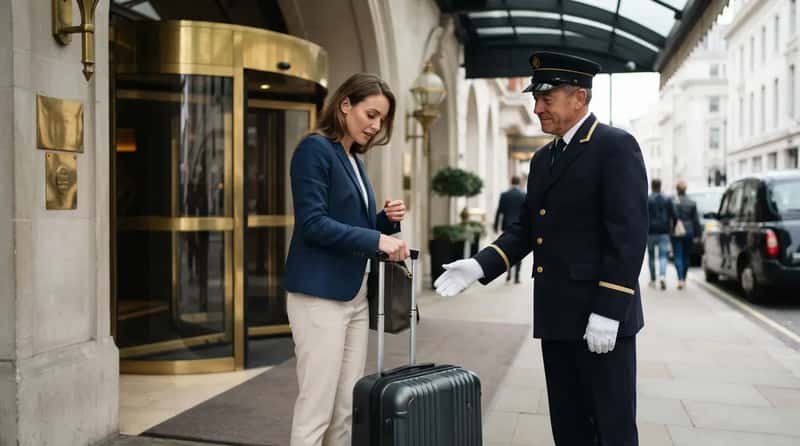 #4 - Whether You Hesitate Before Handing Over Your Bags (Image Credits: Gemini)