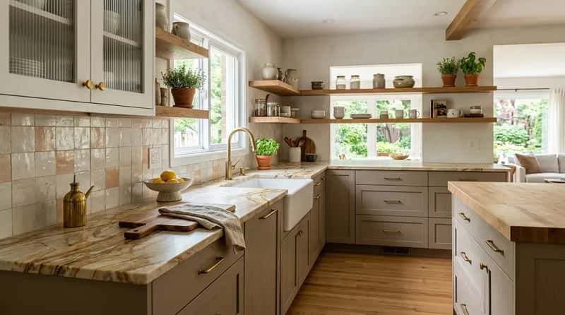 #20 - The All-White Sterile Kitchen That Found Its Soul (Image Credits: Gemini)