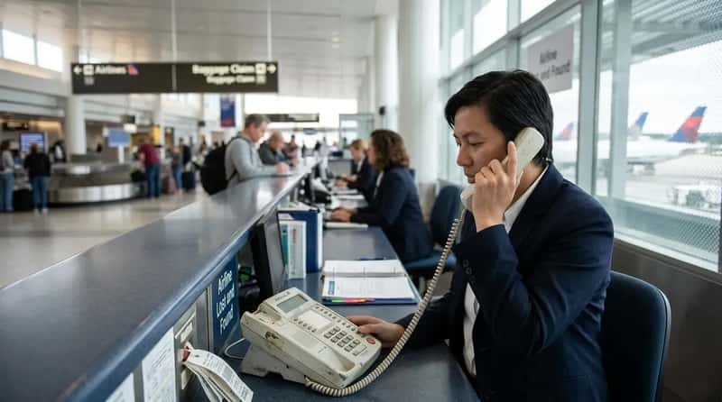 #12 - Call the Airline First, Not the Airport (Image Credits: Gemini)
