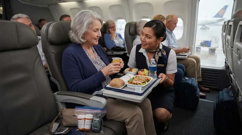 #7 - Dietary And Medication Needs Get Passed Along During Long Ground Delays (Image Credits: Gemini)