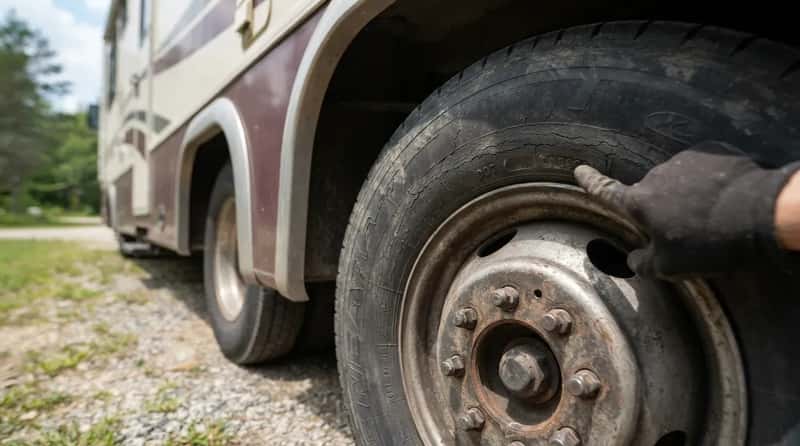 #7 - The Tires Can Look Brand New and Still Be Dangerously Old (Image Credits: Gemini)