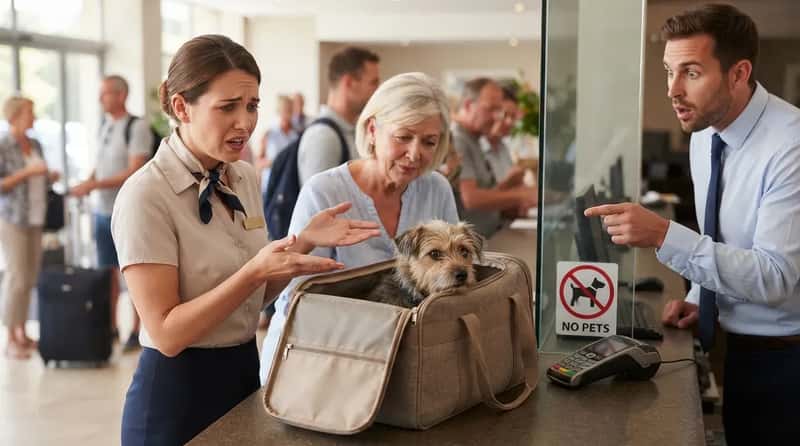 #2 - The Sneak Who Smuggles a Pet Onboard (Image Credits: Gemini)