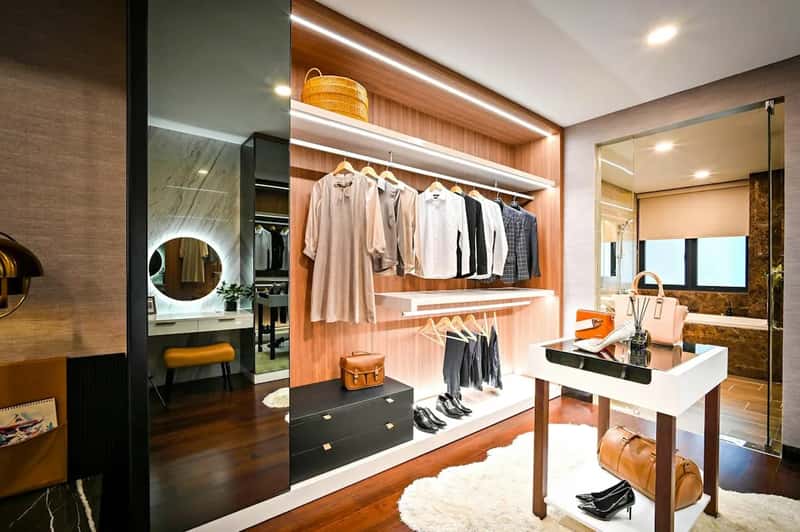 6. How the Suitcase and Closet Are Being Used (Image Credits: Unsplash)