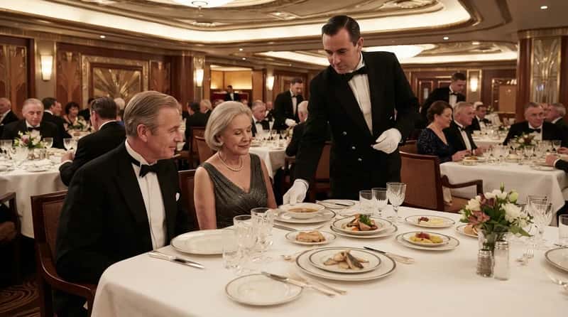 #13 - Dinner Could Stretch to 12 Courses, and Skipping Any Was Frowned On (Image Credits: Gemini)