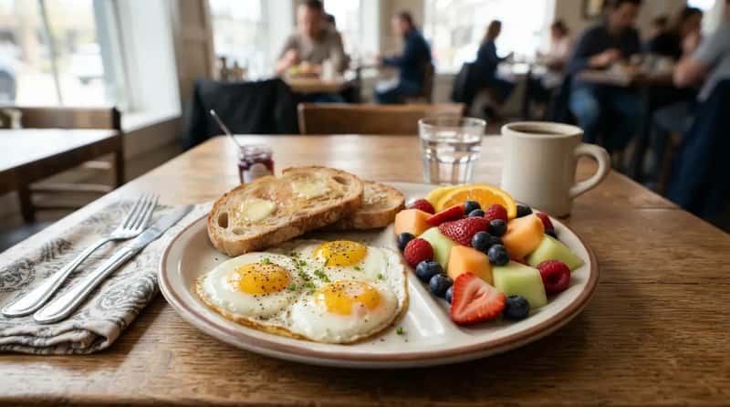 #10 - Choosing Fruit Instead of Hash Browns on Your Plate (Image Credits: Gemini)
