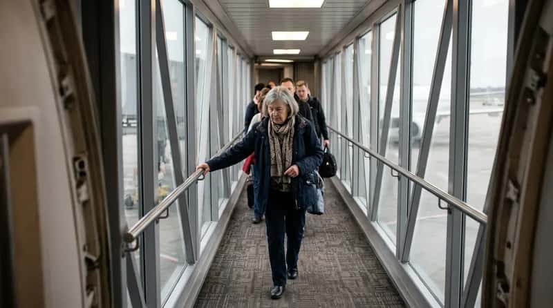#13 - How You Walk Down the Jetbridge Before You Even Board (Image Credits: Gemini)