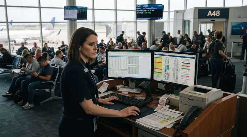 #5 - Overbooked Flights Mean the Bump Math Starts Early (Image Credits: Gemini)