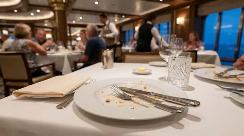 #4 - They Know the Fork-and-Knife Code That Says "I'm Done" Without a Word (Image Credits: Gemini)