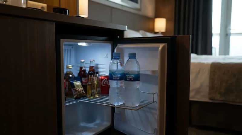 #21 - Bottled Water From the Cabin Minibar (Image Credits: Gemini)