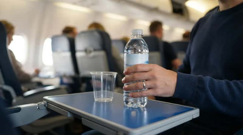 #26 - Bottled Water Instead of the Galley Tea or Coffee (Image Credits: Gemini)