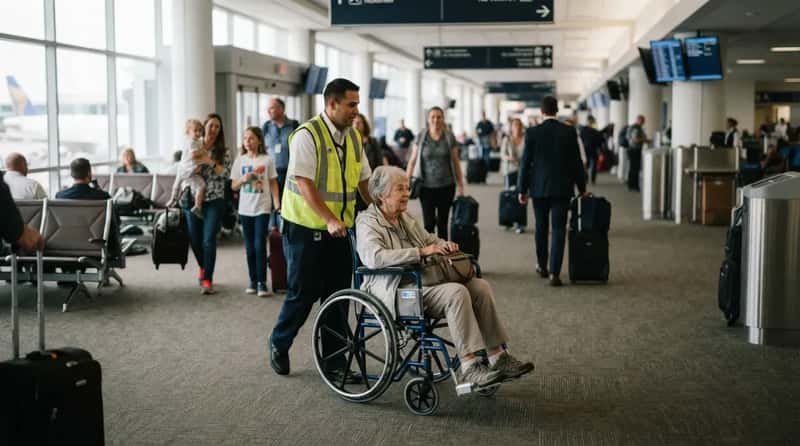 9. They Request a Wheelchair "Just in Case," Even When They Can Walk Fine (Image Credits: Gemini)