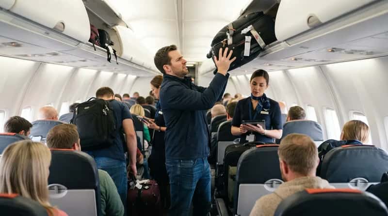 #15 - The Carry-On Fight That Starts Before You Sit Down (Image Credits: Gemini)