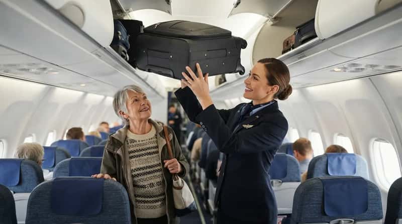 #19 - Someone to Lift the Bag Into the Overhead Bin (Image Credits: Gemini)