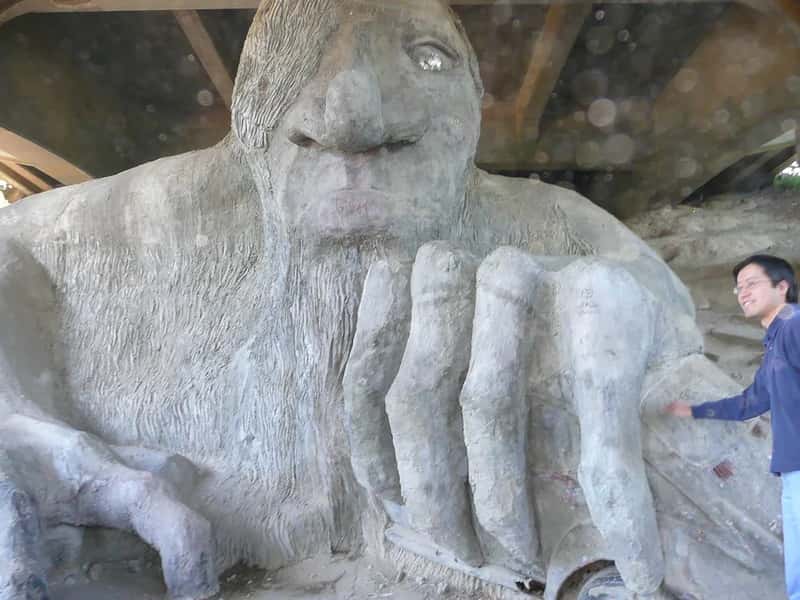 7. Fremont Troll, Seattle, Washington (angela n., Flickr, CC BY 2.0)