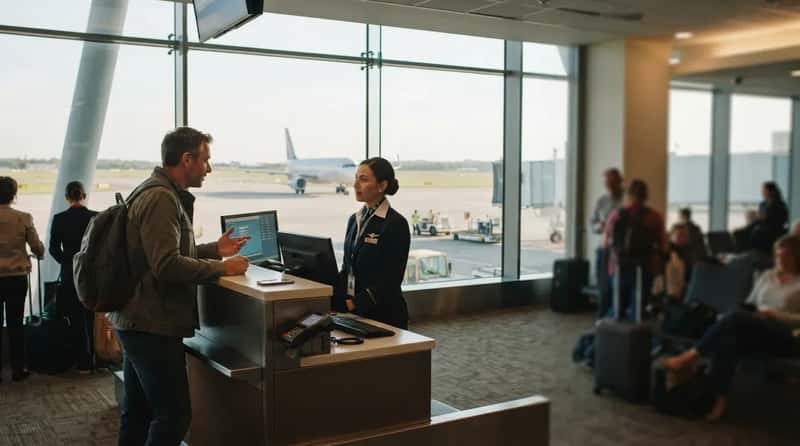 #12 - "Is the Inbound Aircraft Even Here Yet?" (Image Credits: Gemini)