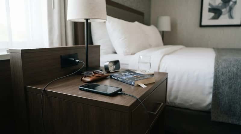 #2 - The Nightstand Becomes a Tiny Command Center (Image Credits: Gemini)