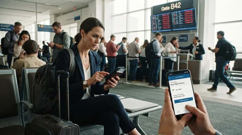 #1 - They Rebook Themselves Before Most Passengers Even Process What Happened (Image Credits: Gemini)
